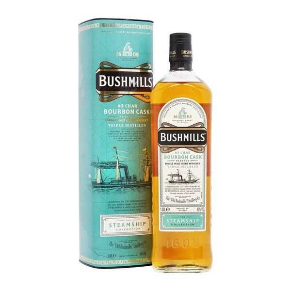 Бутылка Bushmills Steamship Bourbon Cask