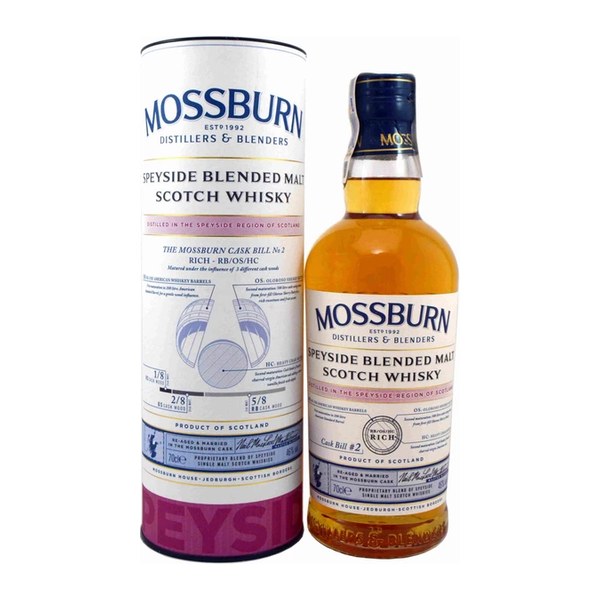 Бутылка Mossburn Signature Casks Speyside Cask Bill No.2