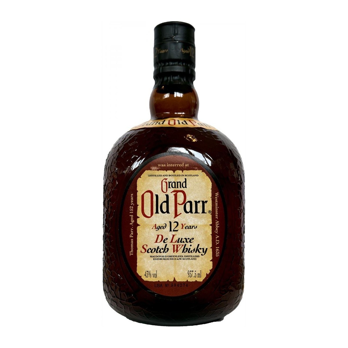 Old Parr 12 Years Old