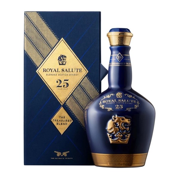 Бутылка Royal Salute 25 Year Old The Treasured Blend